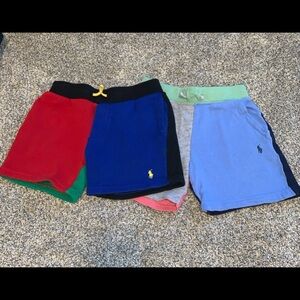 Polo by Ralph Lauren Kids' Red and Blue Shorts Duo